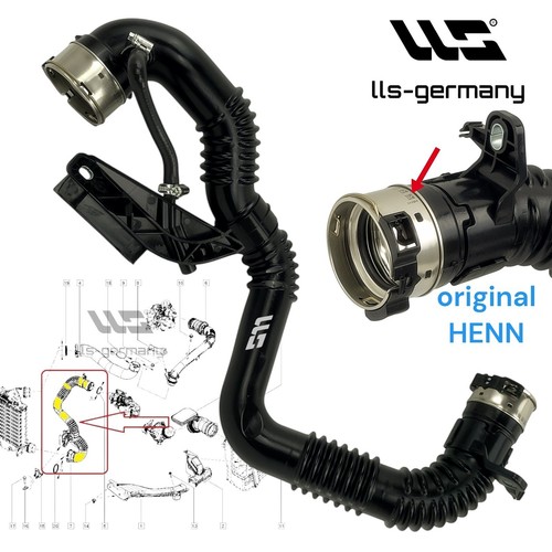 Tubo turbo intercooler - , per